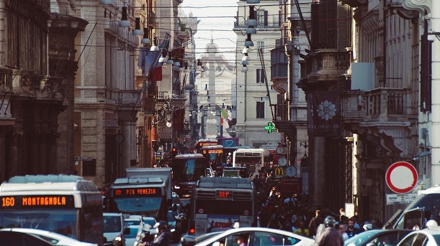 Roma tráfico