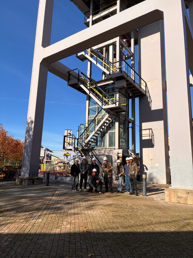 Visita educativa de alumnos de Yacimientos Minerales a la histórica Mina de Almadén