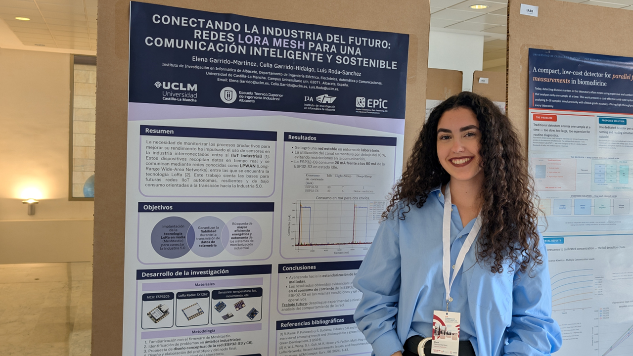 Elena Garrido Martínez presents her research at the 13th Doctoral Conference of the UCLM