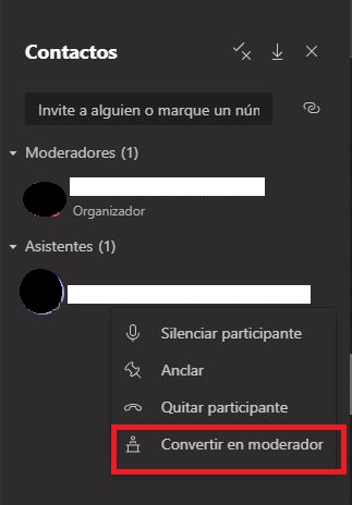 converir a moderador