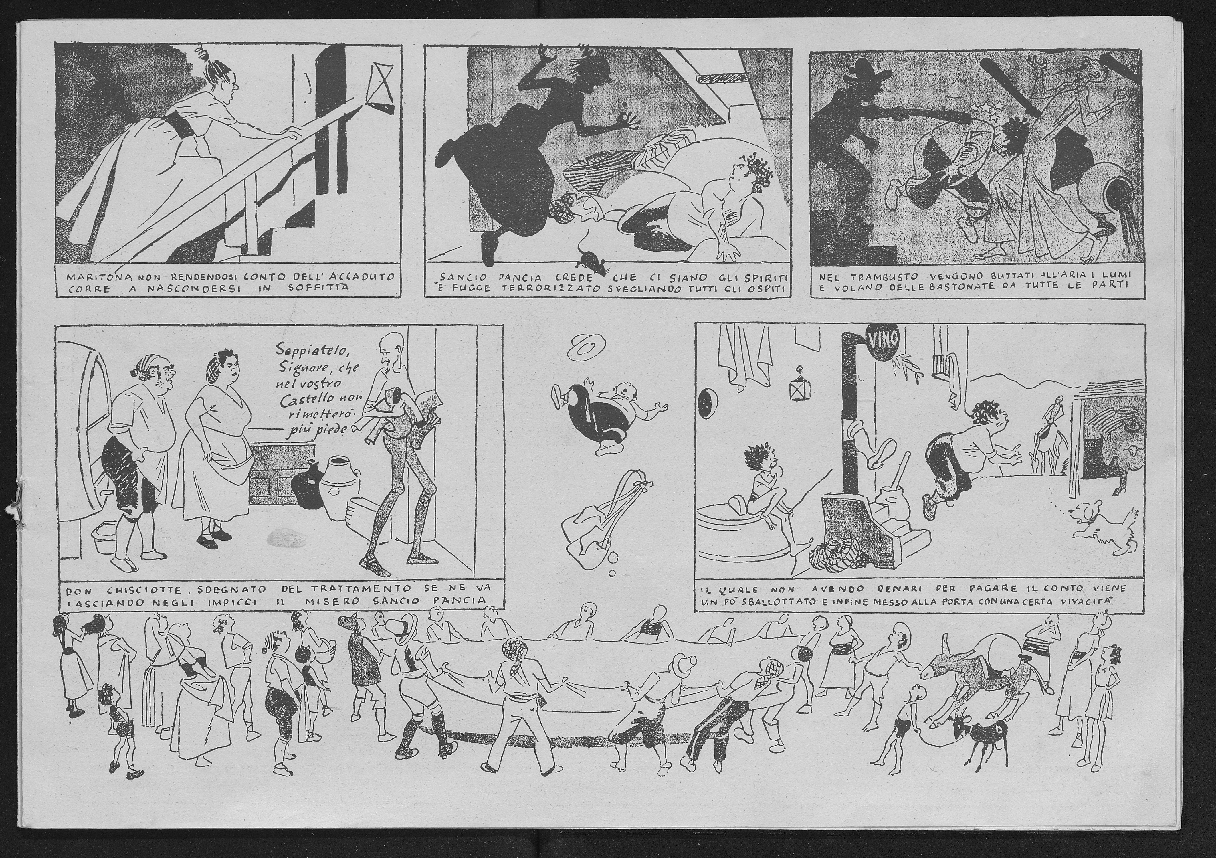 Don Chisciotte / disegni di Piero Bernardini.-- Edizione di lusso. Firenze : Corrado Tedeschi Editore, [1947] 