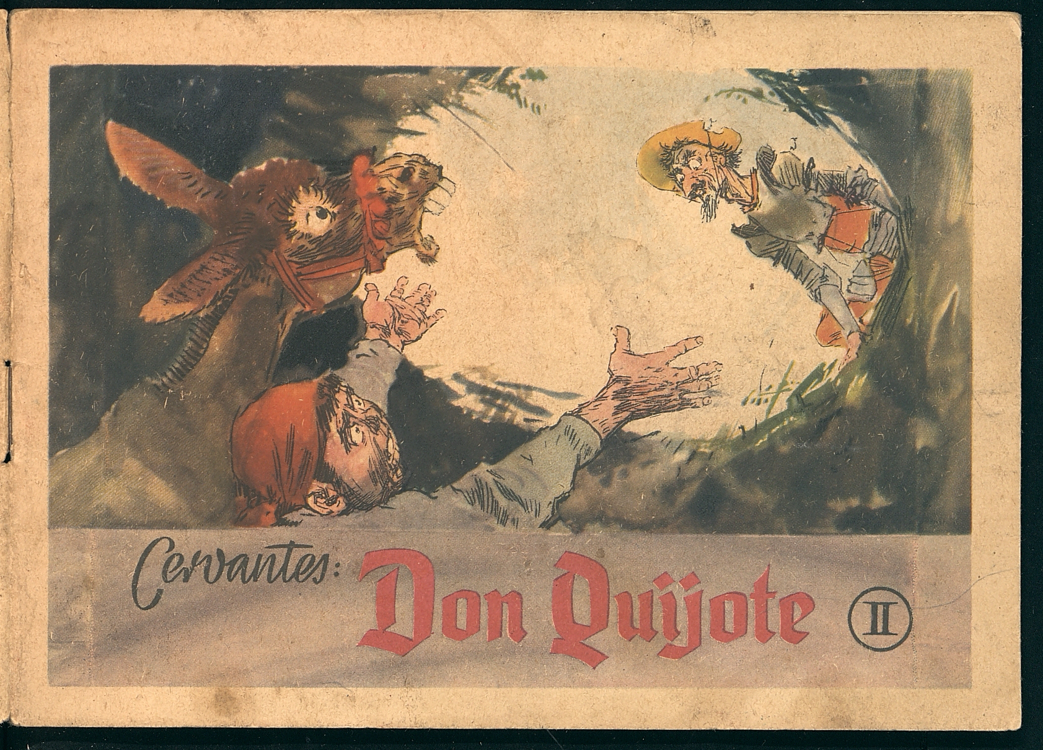 Cervantes: Don Quijote / [Zeichnungen Zórád Ernö; text Gordon Éva]. 