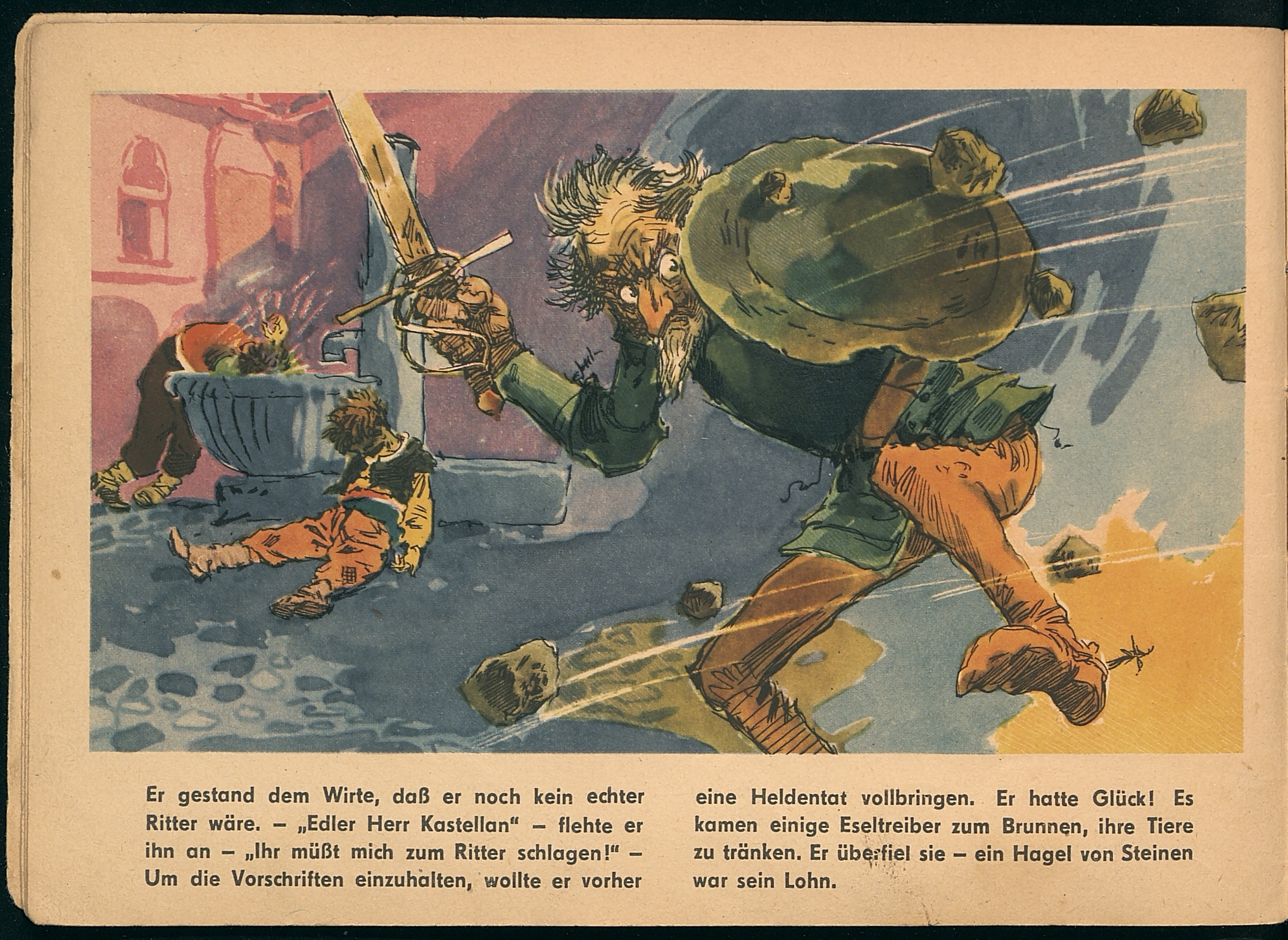 Cervantes: Don Quijote / [Zeichnungen Zórád Ernö; text Gordon Éva]. 