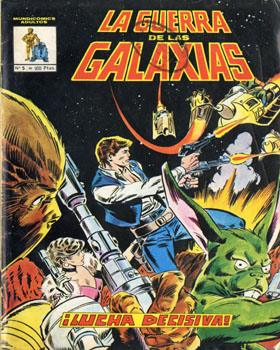 La Guerra de las galaxias. -- Barcelona: Vértice, D.L. 1981. -- 38 p.: il.; 28 cm. -- (Mundicomics adultos; 5) 