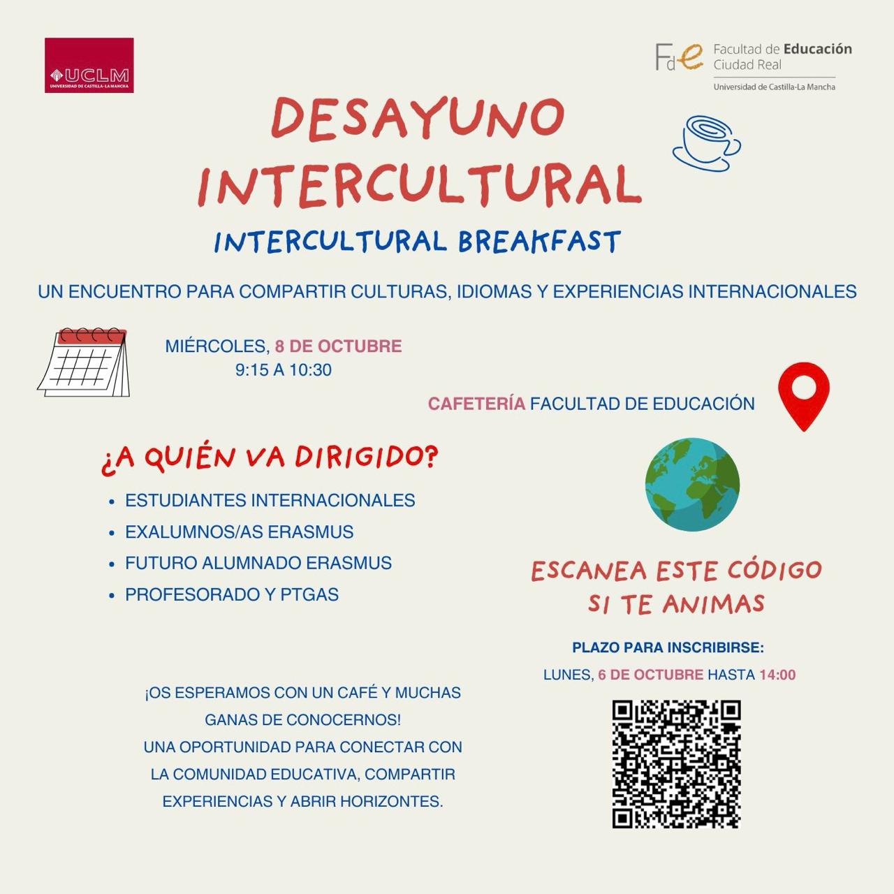 CAFETADA INTERCULTURAL 8 OCTUBRE