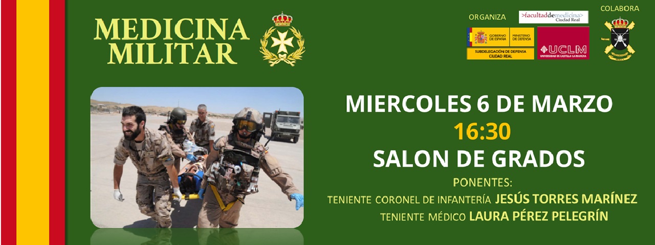 BANNER medicina militar 2024