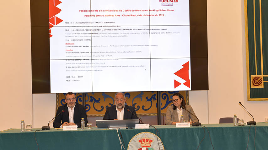 Jornada en posicionamiento de rankings universitarios de la UCLM.