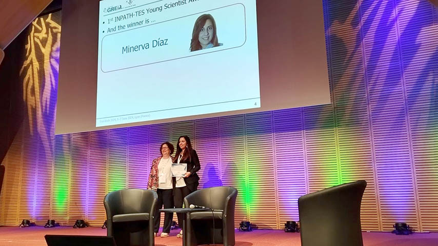 La profesora de la etsiiAB Minerva Díaz ha recibido el premio internacional ‘First Young Scientist Award’