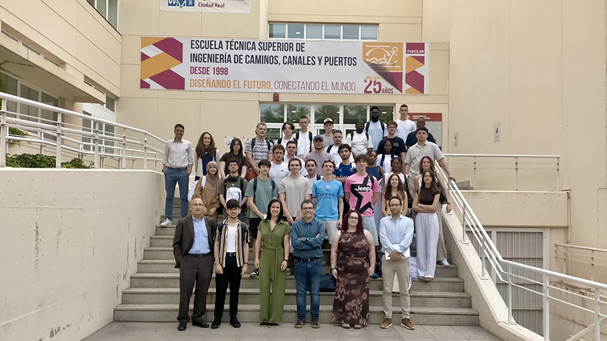 IV Study Abroad de la Escuela Técnica Superior de Ingeniería de Caminos, Canales y Puertos de la UCLM y la Universidad ESTP de París.