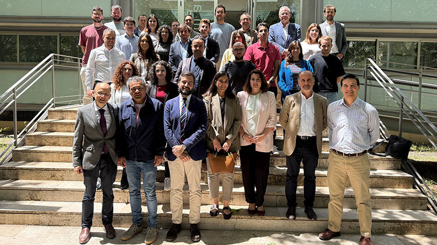 Participantes en la jornada de innovación empresarial celebrada en Ciudad Real coincidiendo con el inicio del proyecto CO2MCHRETE