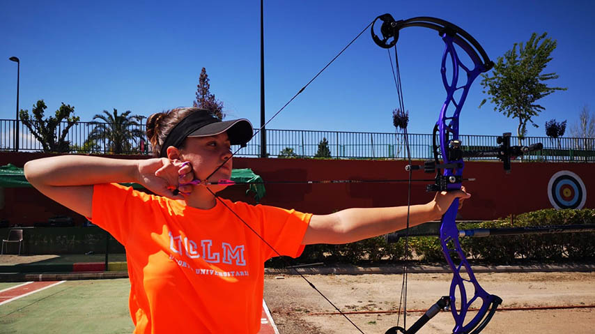 La estudiante y deportista de la UCLM, Lucía Alejo