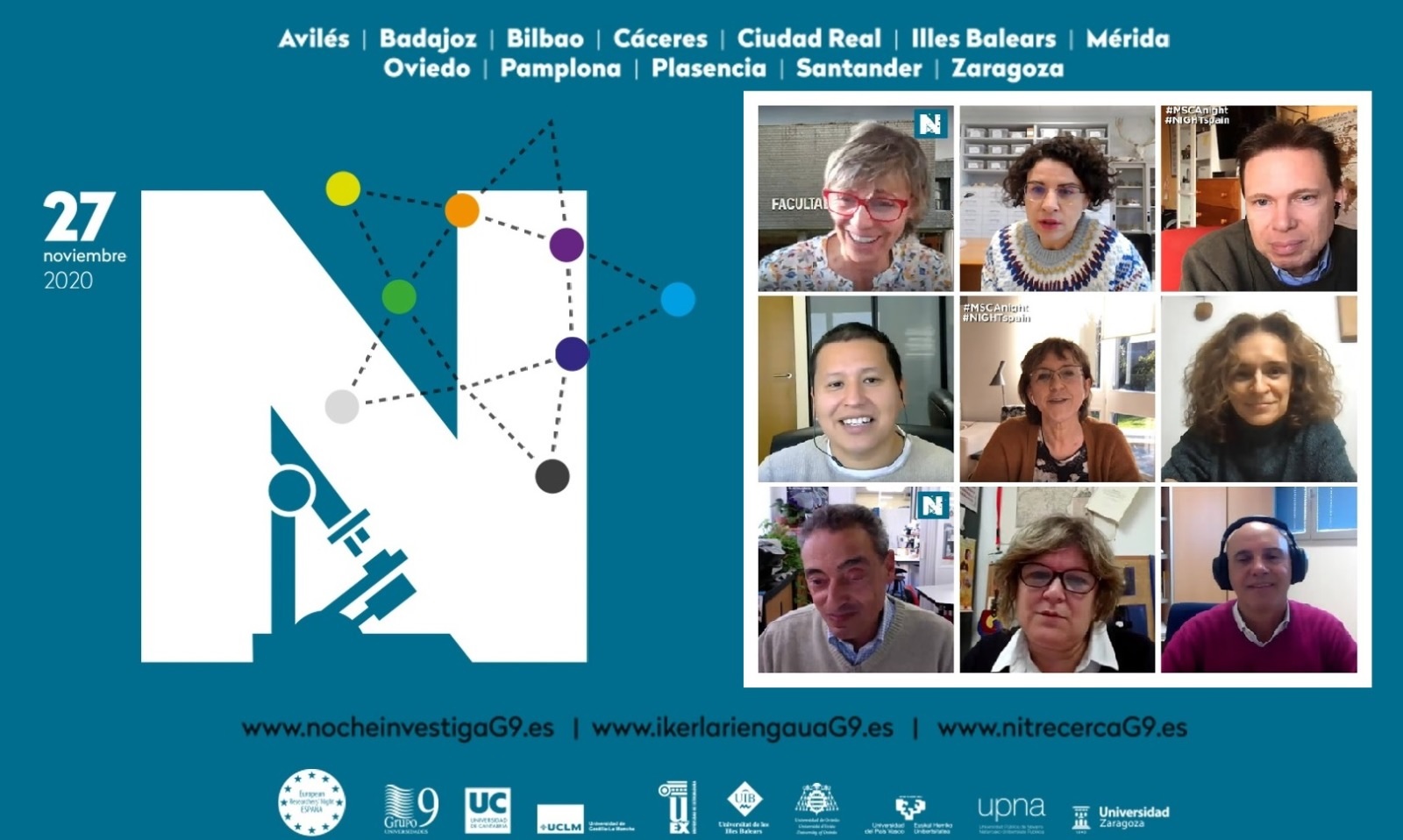 La Noche Europea de los Investigadores e