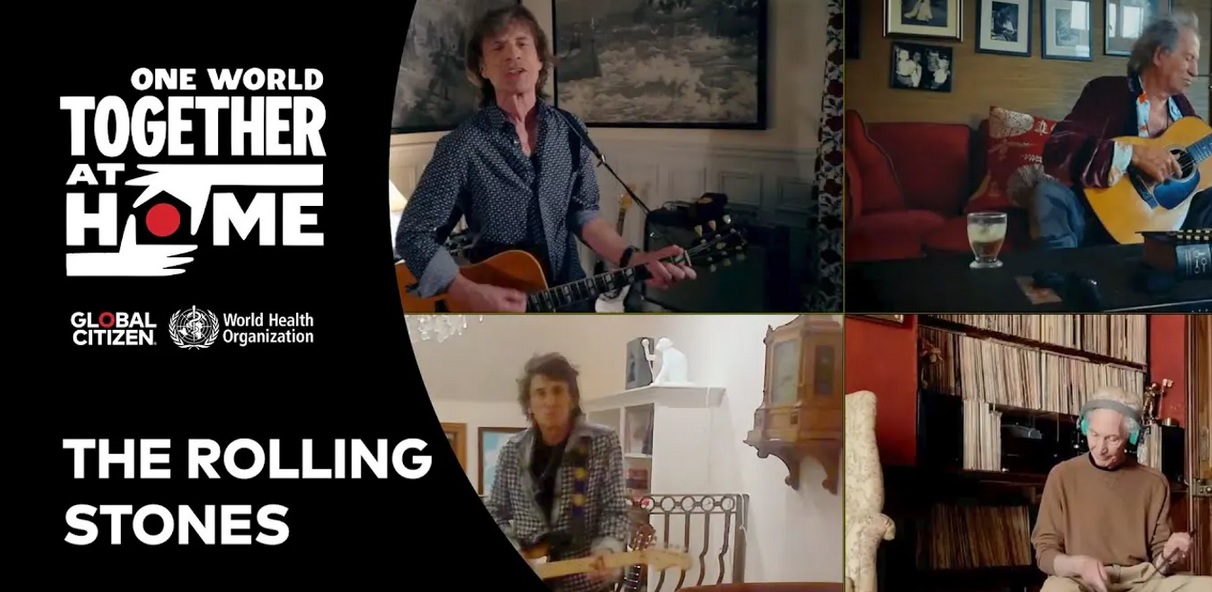 Los Rolling Stones, el coronavirus y la 