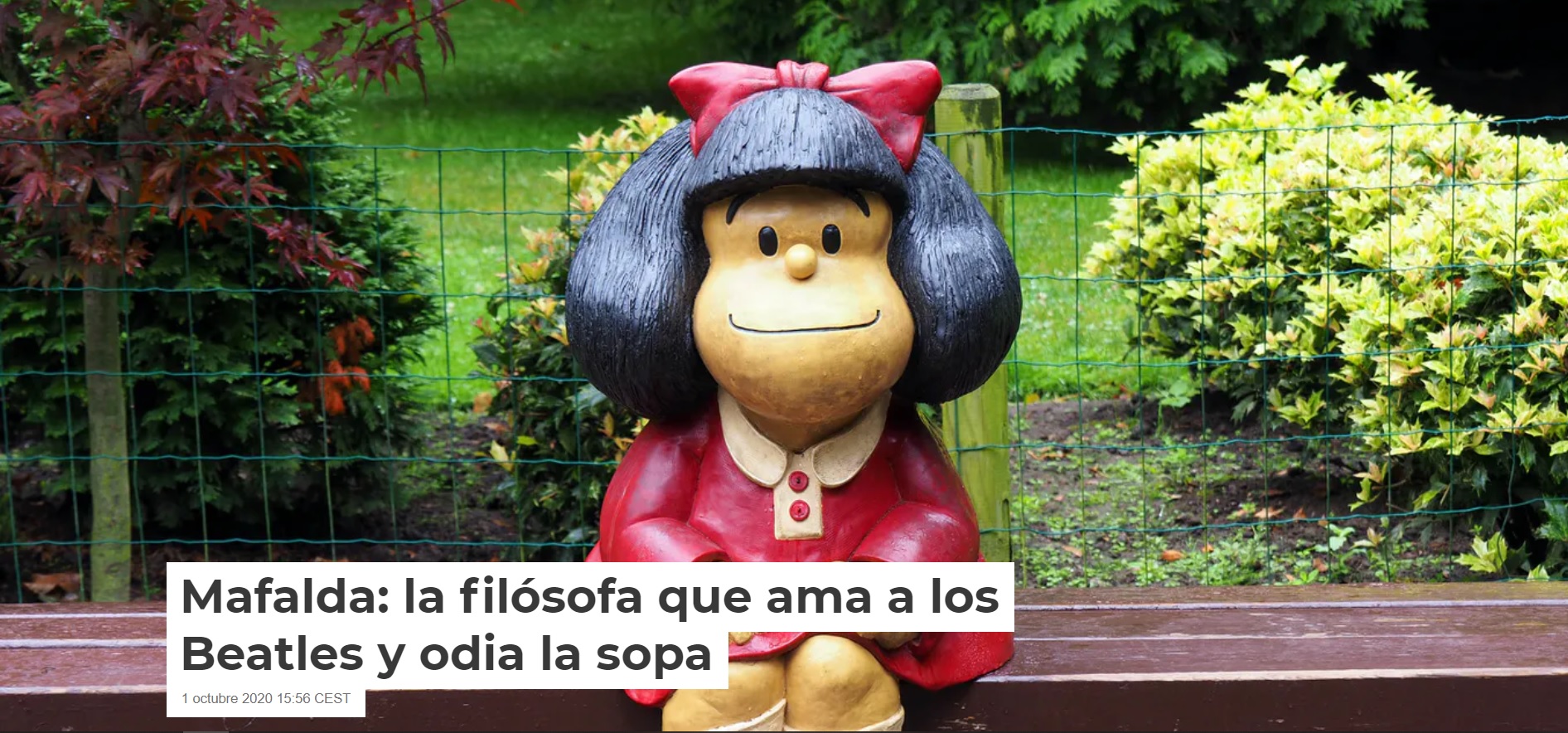 Mafalda: la filósofa que ama a los Beatl
