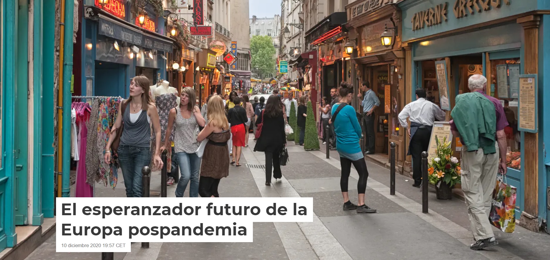 El esperanzador futuro de la Europa posp