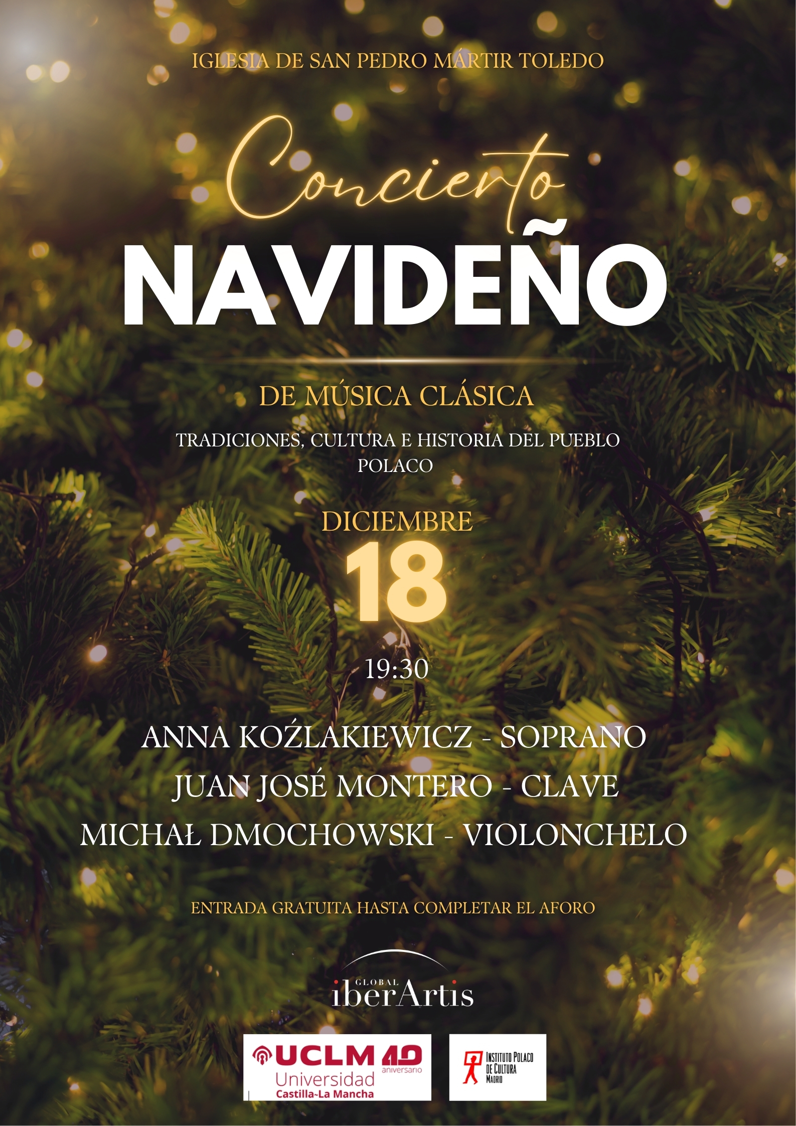 Cartel del concierto