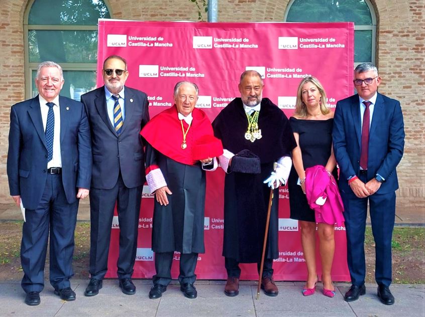 Foto Rector,presidente, Ignacio,Garrido Marian y Godoy