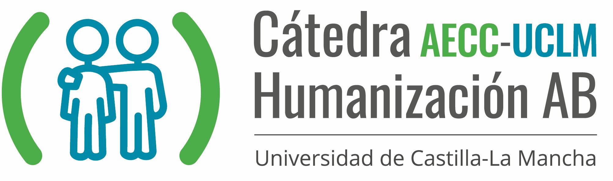 Logo Cátedra AECC-UCLM Humanización AB